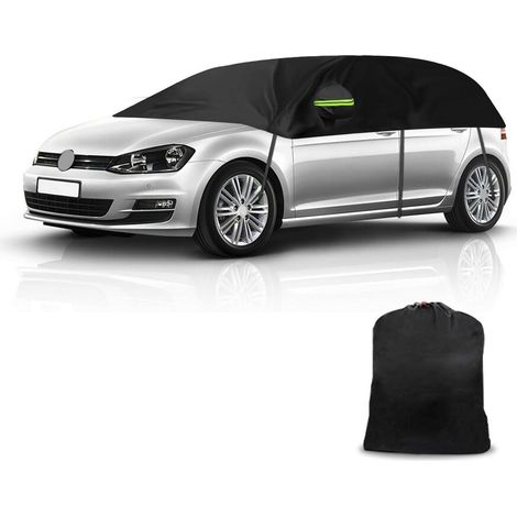 Halbe Autoabdeckung Wasserdicht für VW Golf MK5-MK8, UV-Schutz, Schwarz (1/5)