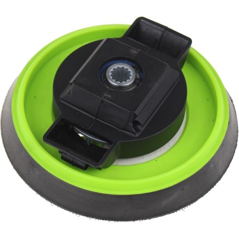 Black & Decker – Plateau semelle ø 125mm – Pour ponçage bois dur – Compatible avec KA280 – Surface lisse pour finition précise
