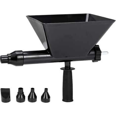 Jointoyeuse Pistolet À Calfeutrer - Pistolet Ciment Électrique, Pistolet Joint Électrique Portable Avec 4 Buses, Outil Coulis Mortier Automatique, Pistolet À Joints Électrique Sans Perceuse Électrique