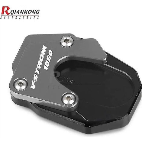 Motorrad-CNC-Fräse für SUZUKI V-STROM 1000/1000XT/1050/1050XT VSTROM DL1000 DL1050 XT Seitenständer-Fußstütze (vergrößerte Auflagefläche) – VSTROM1050 Logo12 (1/5)