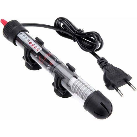 Chauffe-Eau Submersible Chauffage Rod pour Verre d'aquarium température réglage 50W-220V-Fei Yu