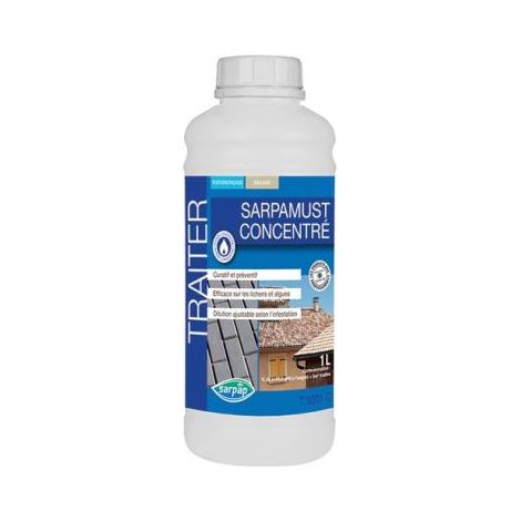 Sarpap Sarpamust concentrado alguicida y fungicida 1 litro