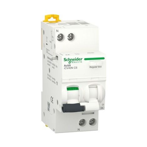 Disyuntor ACTI 9 iCV40N 1PN C 16A 300mA ASI RCBO SCHNEIDER ELECTRIC A9DF7616