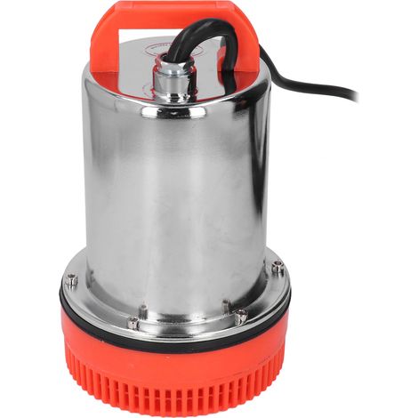 Pompe immergée 3800tr/min Moteur cuivre Débit élevé Hauteur de refoulement 12M 180W Courant continu 12V (1/5)