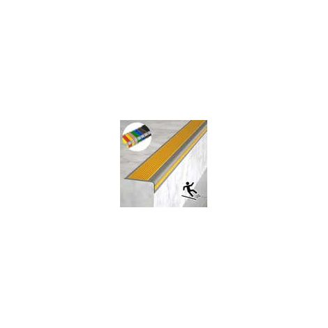 5M Intérieur Extérieur Antidérapant Nez De Marche Profilé D'escalier, Nez De Marche Escalier Protection D'angles De Rebords, auto-adhésif Ignifuge (1/5)
