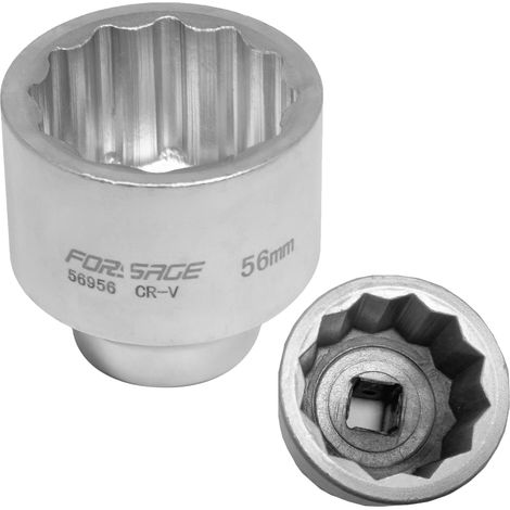 Dado de 12 puntas de 3/4" y 56 mm (1/3)