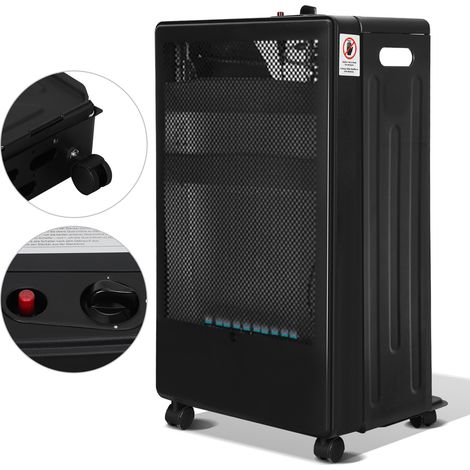TolleTour Gasofen mit blauer Flamme 3800 W, faltbar und mobil, für LPG bis 15 kg (1/5)