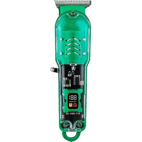 Transparenter, professioneller, per USB wiederaufladbarer elektrischer Haarschneider für Herren (Geschenk A) (1/5)