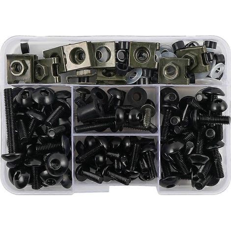 Komplettes Set CNC-gefräster Verkleidungsschrauben und -muttern für Suzuki Katana 600, 650, 750, 1100, GSX600F, GSX650F, GSX750F und GSX1100F (1/4)