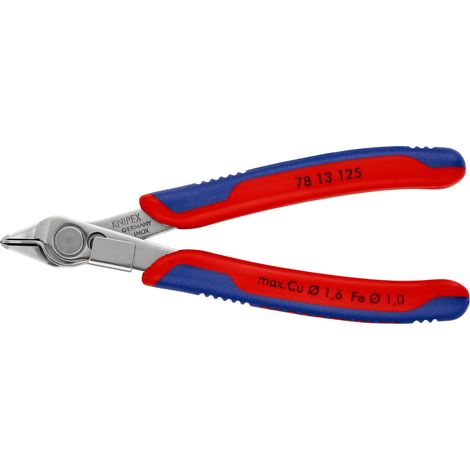 KNIPEX 78 13 125 Electronic Super Knips® mit Mehrkomponenten-Hüllen 125 mm