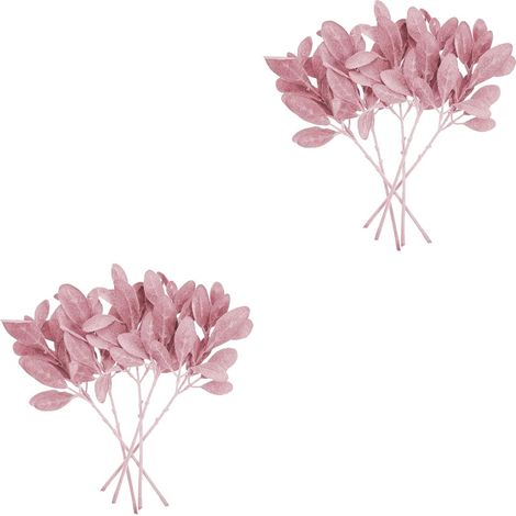 10pièces Décoration Artificielles De Fleurs Simulées pour Thème Jungle Accessoires Élégants pour Maison Et Événements (1/5)
