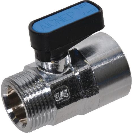 Llave de bola mini 1/2" entrada/salida UNIVERSAL 249100