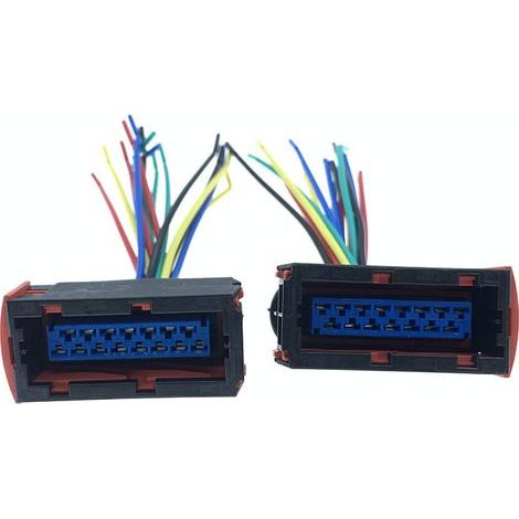 Compatible avec les phares, le ventilateur, le boîtier de commande de température d'eau, la prise et le relais des modèles Citroën C3, Sega 307, C5 et Geely – JB1456-15P