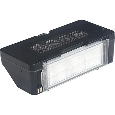 Boîte à poussière de réservoir d'eau 2 en 1 Compatible avec Les pièces d'aspirateur Robot XiaoMi Mijia Mop Pro STYTJ02YM / 3C / MVXVC01-JG/VIOMI V2 Pro / V3 (1/5)