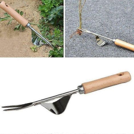 Désherbeur manuel, outil d'arrachage de mauvaises herbes, arrache-pissenlits, outils de jardin, désherbage rapide et facile (1/4)