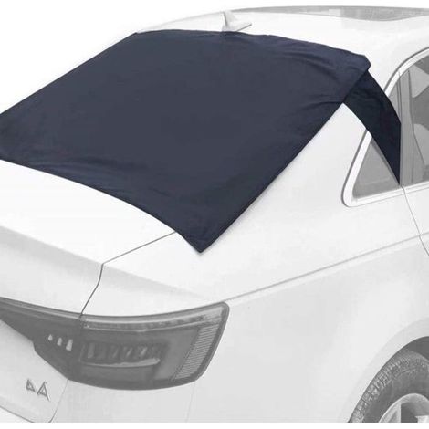Protector de parabrisas extraíble contra nieve, hielo, escarcha, polvo, rayos UV y luz solar para automóviles. (1/4)