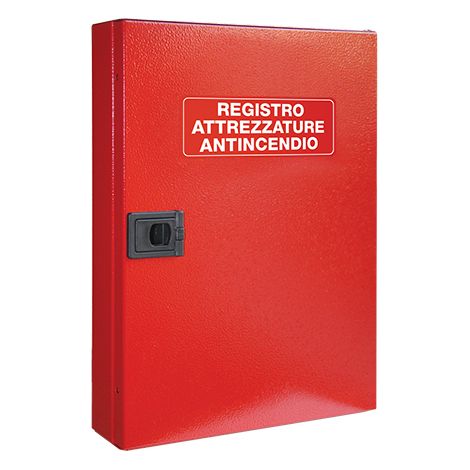 CASSETTA PORTA DOCUMENTI ANTINCENDIO- mm 340x240x45- MANFR- pezzi 1