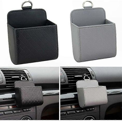 Organiseur de voiture multifonction pour clés, tickets de stationnement, espèces, reçus, paquets de cigarettes et petits objets (1/5)