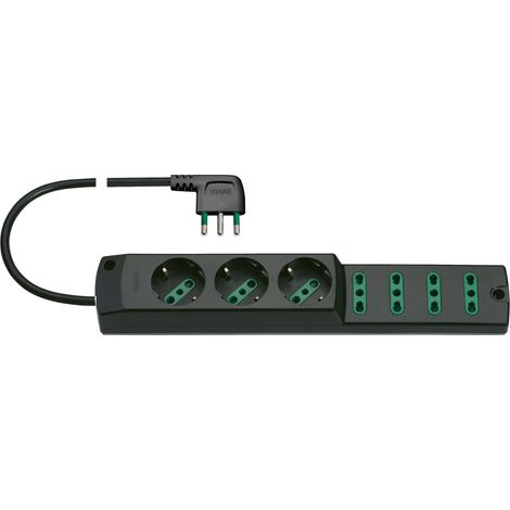 VIMAR - 00424.CC Multiprise 3P30+4P17/11+S17 90° noire