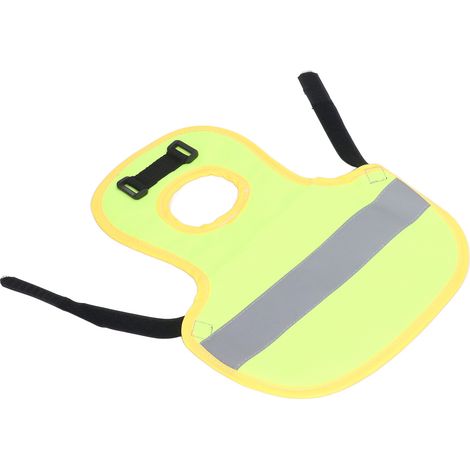 Gilet réfléchissant pour volailles, chaud, sûr et léger, vert fluorescent, pour poules, canards et oies. Harnais de protection vert fluorescent.