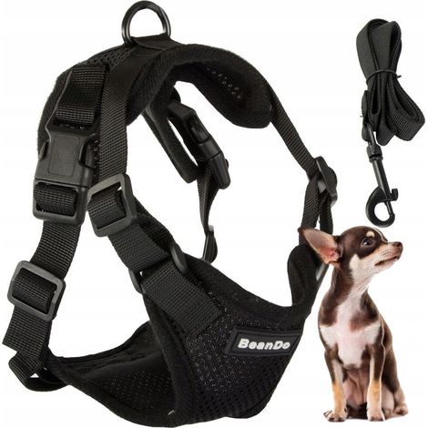 Hundegeschirr S druckfrei schwarz (100) GABA (1/5)