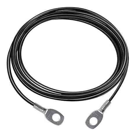Câble de Gymnastique, Corde Fil d'acier de Remise en Forme DIY LAT Home Gym Poulie Machine Musculation Cable (1/5)
