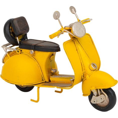 Moto de metal amarilla 17x7x11 (1/5)