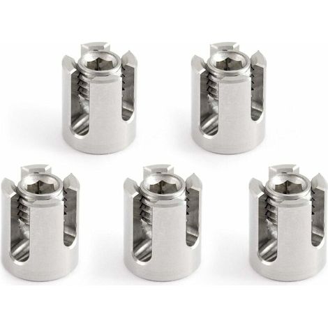 Lot de 5 serre-câbles en acier inoxydable (A4) - Pour câble de 2 mm - M8 (pour câble de 2 mm)-LIAIKI (1/5)