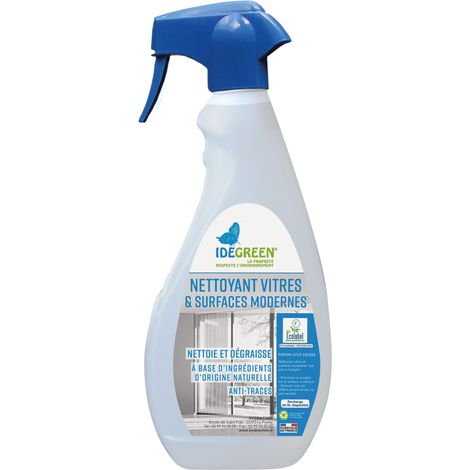 Nettoyant vitre et surface moderne ecologique idegreen le bidon de 750ml - HYDRACHIM - Nettoyage vitres