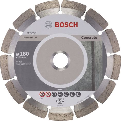 Bosch  Disco  de  diamante  Standard  for  Concrete  180x22,23x2x10  mm  2608602199 (1/5)
