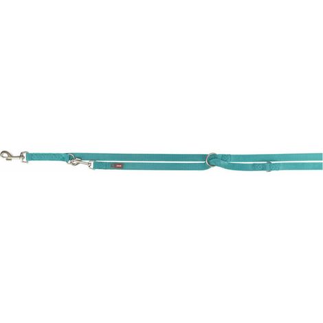 Ramal ajustable para perro Trixie Premium Azul claro (1/4)