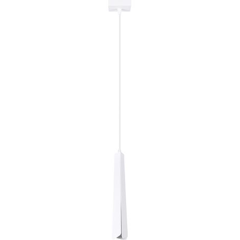 Suspension tube géométrique blanche Reflex Pure Lume G9 (1/5)