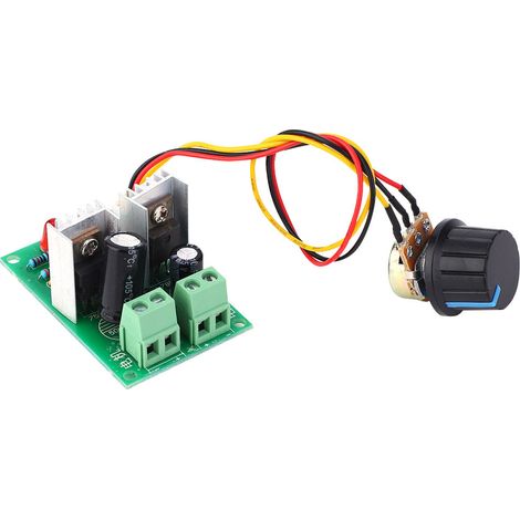 Pulsweitenmodulation (PWM) Drehzahlregler für Gleichstrommotoren, 10 A, 12 V, 24 V, 36 V (1/5)