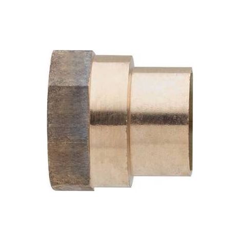 NIPPLE BRONZO DIRITTO  F.  A SALDARE Misura: 3/4 x 22