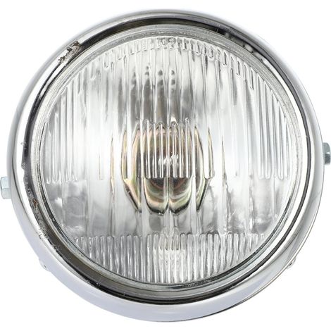 Phare de Moto Rond Phare Vintage pour Moto Lampe de Conduite Éclairage de Nuit (1/5)