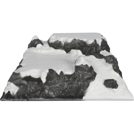 PAESAGGIO MINI PISTA DA SCI 39X38CM ACCESSORI PRESEPE NORDICO MYVILLAGE MY24