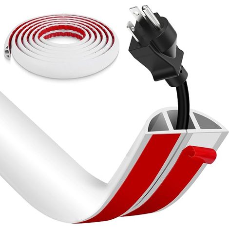 PVC Flexible Cable Channel Wire Protection (1/4)