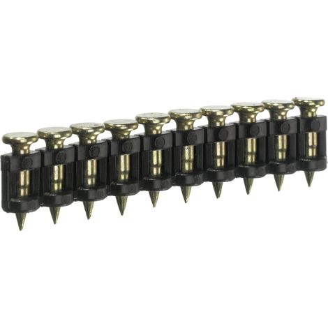 Chiodo standard per acciaio e cemento - 2,7 X 19 mm - Scatola da 1000 + 1 cartuccia di gas - SENCO - SCP2719-FC
