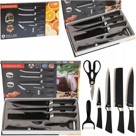 Set di 6 coltelli ondulati n. 8151 (1/5)