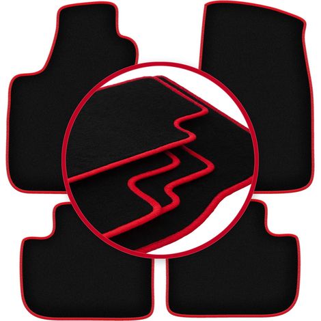 CARLUX-RED Autofußmatten für: Lancia Thema II Limousine (2011-2014) (1/5)