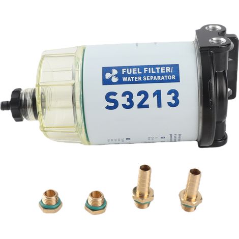 Filtre à Carburant S3213 pour Moteur Hors-Bord et Bateau - Modèle Neutre (1/2)