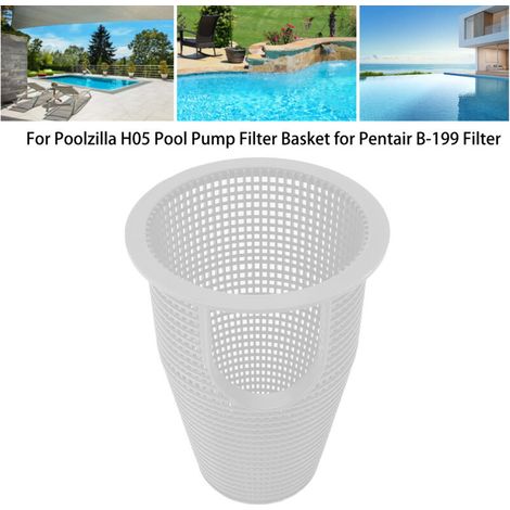 Panier Filtre de Pompe pour Pentair B 199 Blanc (1/5)