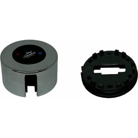 Ricambio manopola cromo senza leva per per incasso doccia Ideal Standard A951675NU