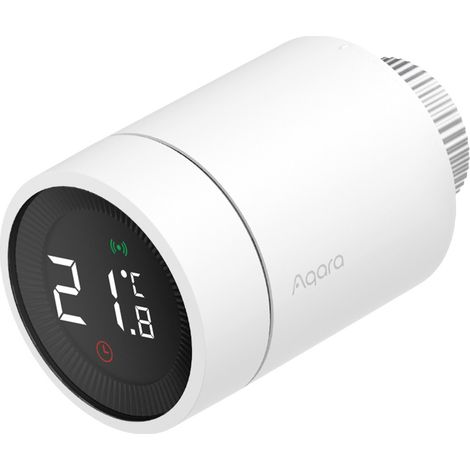Aqara Heizkörperthermostat SRTS-A01 Weiß Apple HomeKit, Alexa (separate Basisstation erforderlich), (1/5)