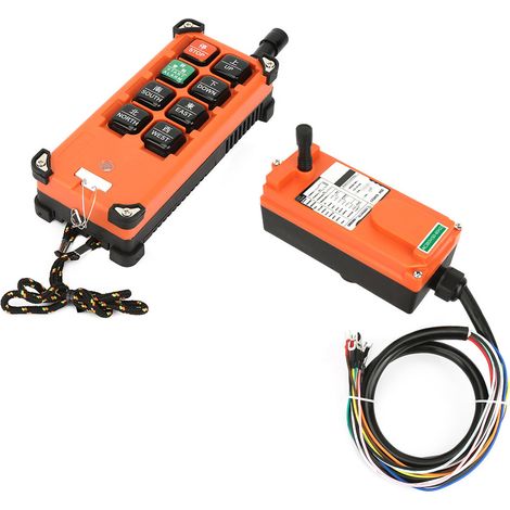 Télécommande industrielle radio sans fil 380V Émetteur et récepteur F21-E1B (1/5)
