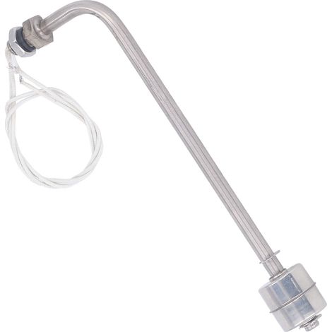 Capteur de niveau d'eau en acier inoxydable 304, interrupteur à flotteur, contrôleur de niveau de liquide à bille, CA 0 à 220 V (1/5)