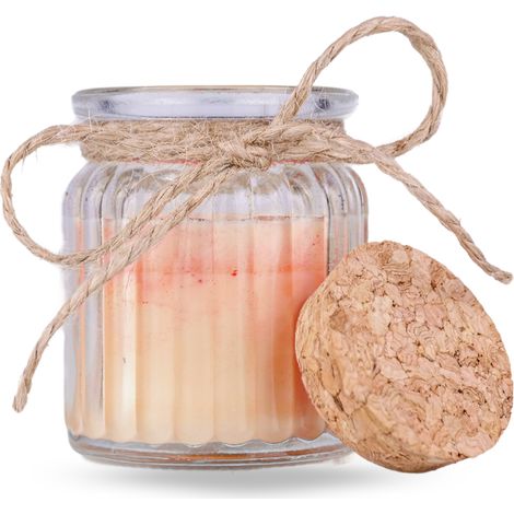 Duftkerze mit natürlichem Duft – Orangenduft  Natürliches Aroma