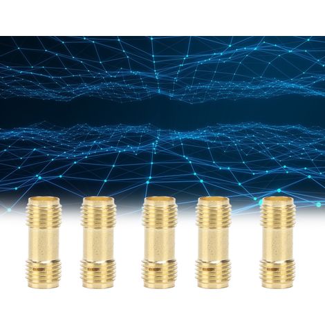Connecteur coaxial RF double femelle-femelle SMA-KK (adaptateurs SMAKK, vendus par paquets de 10) (1/5)