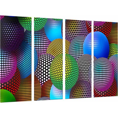 Cadre photo poster multicolore 131 x 62 cm (1/3)