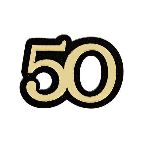 Cupido&Co. Chiudipacco 50 con Adesivo 45 x 35 Mm Oro Nero 12 Pz
